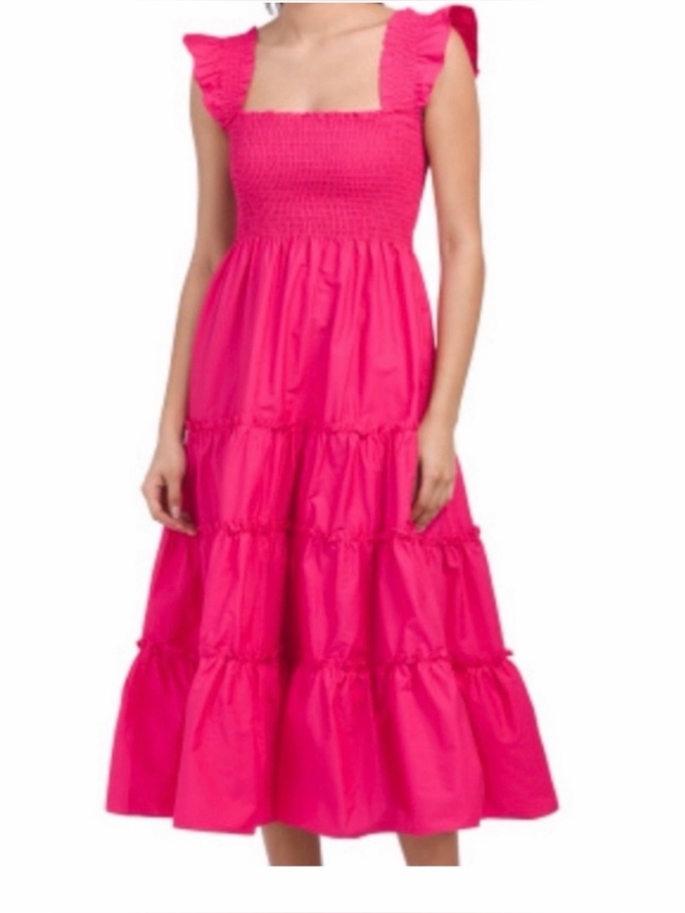 Kourt Calypso Maxi Dress Magenta Size Small